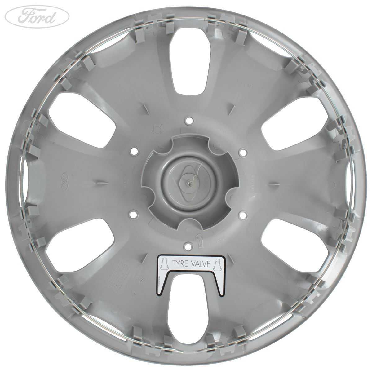 Ford, TRANSIT CONNECT 15" WHEEL TRIM SILVER SINGLE 2009-